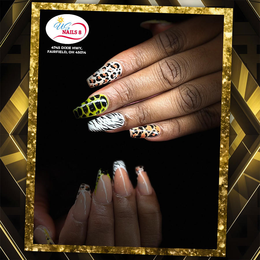 Nail design by U.S Nails 8